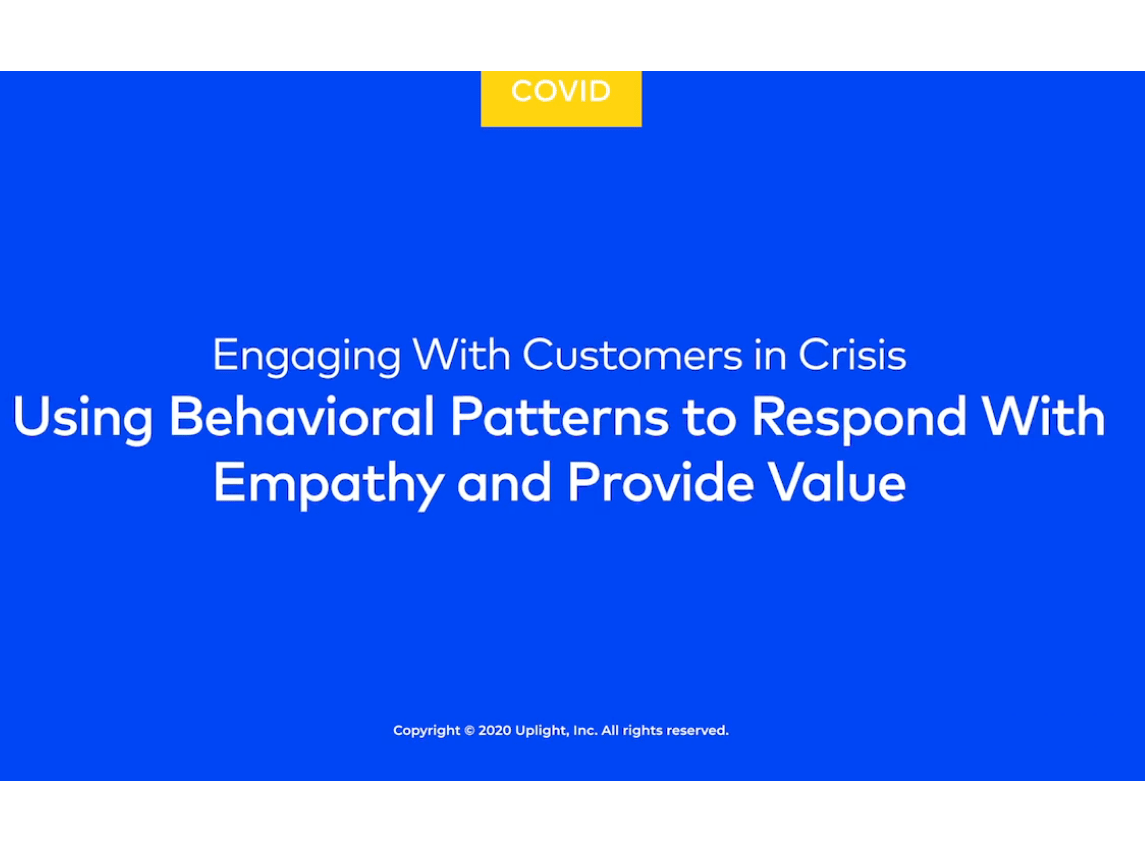 Video: Engaging with Customers During COVID-19